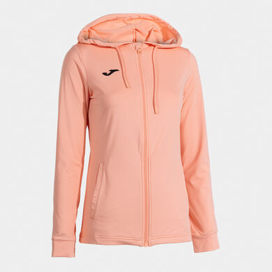 Chaqueta con capucha mujer Sculpture II naranja