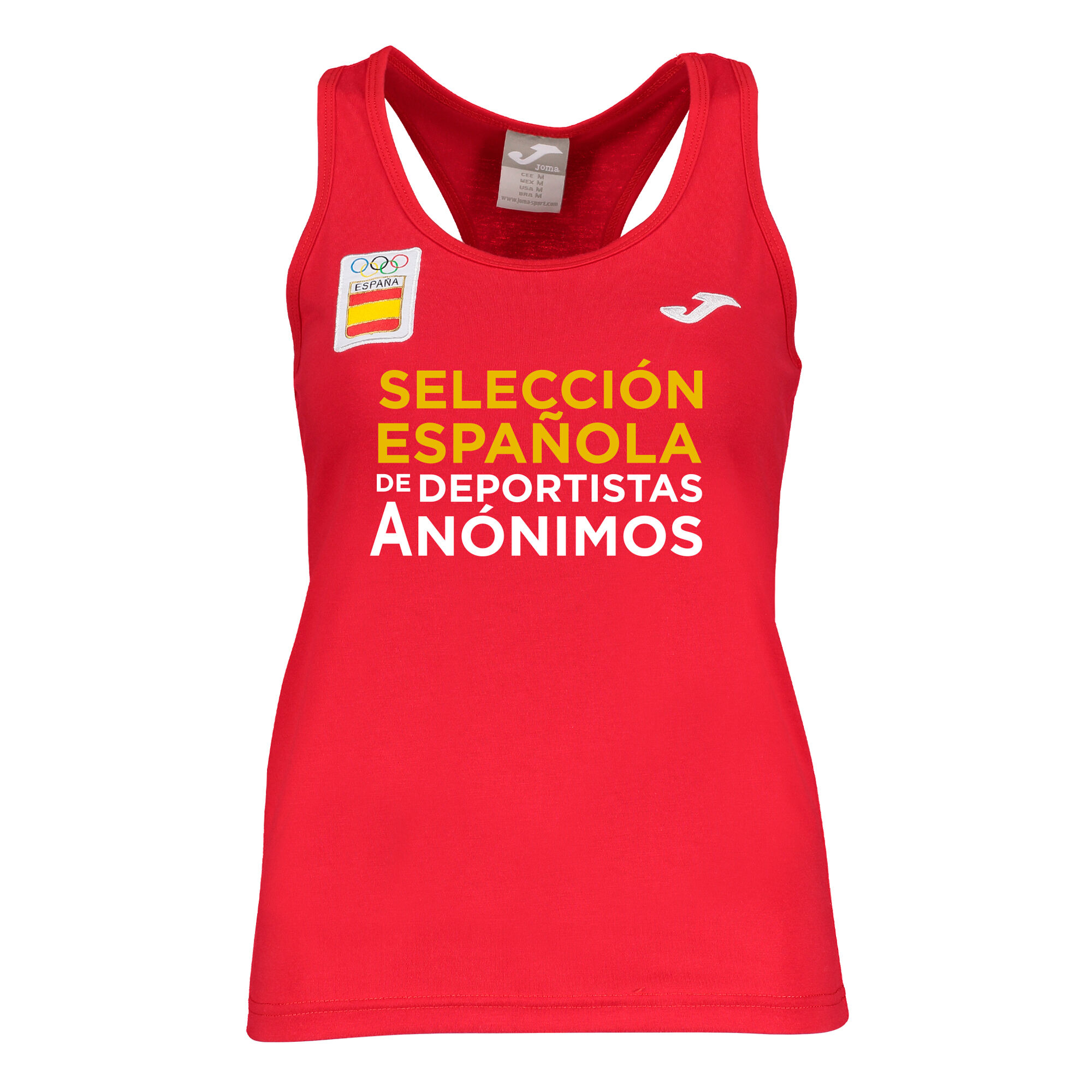Koszulka bez rękawów marsz Hiszpański Komitet Olimpijski kobiety