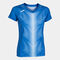 Camiseta manga corta mujer Olimpia royal blanco