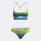 Bikini damă Santa Mónica II albastru verde