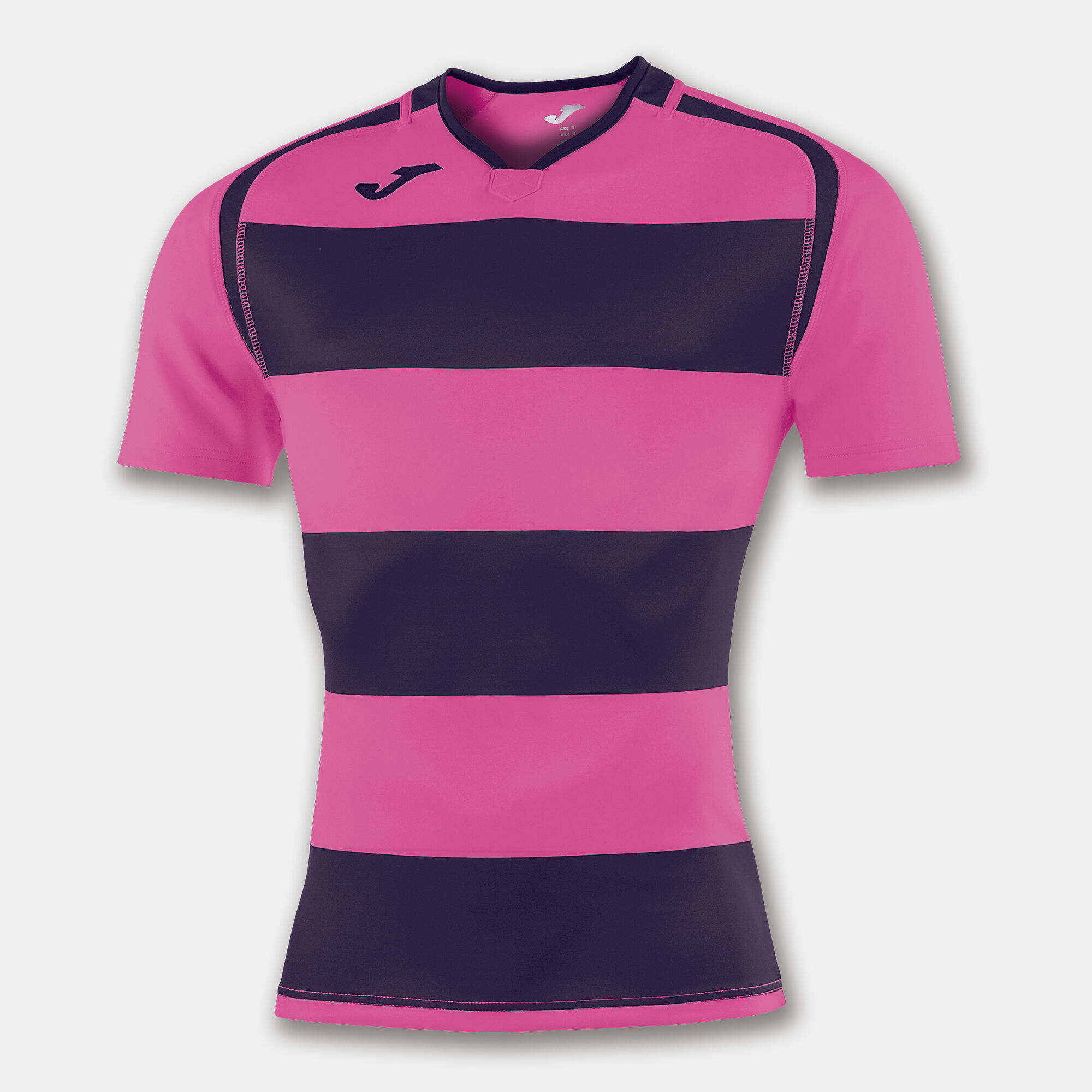 Maillot manches courtes homme Prorugby II violet rose