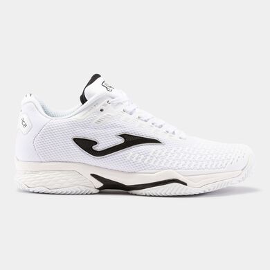 Pantofi sport Ace Pro 21 clay damă alb negru