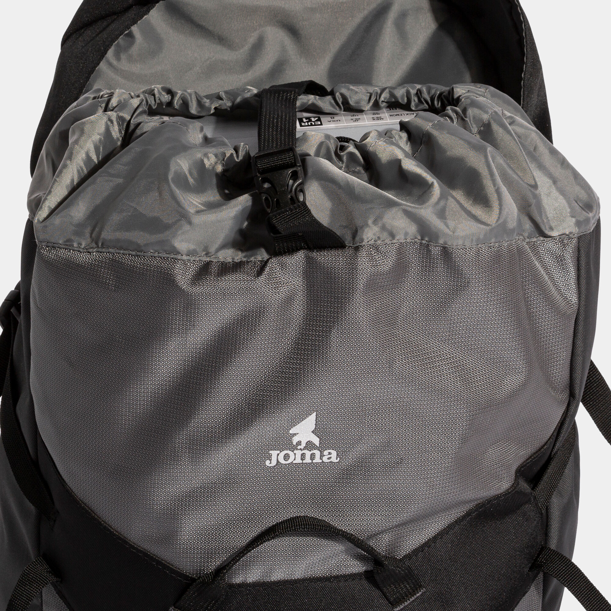 Backpack - shoe bag Explorer black dark gray | JOMA®