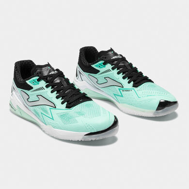 Zapatillas f&uacute;tbol sala Regate Reactive 26 indoor turquesa