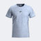 T-shirt manga curta homem Challenge azul