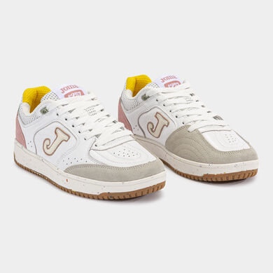 Zapatillas casual C.Flexys Lady 24 mujer blanco rosa