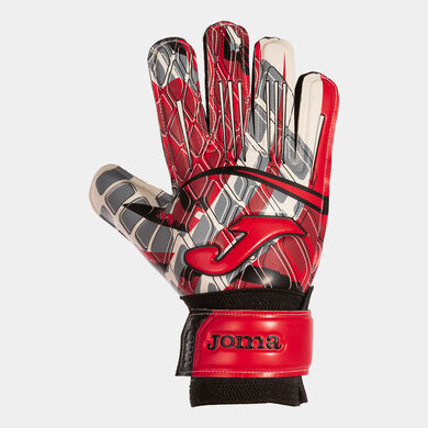 Guanti portiere calcio Calcio 23 rosso nero