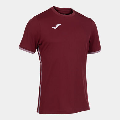 Camiseta manga corta hombre Campus III burdeos
