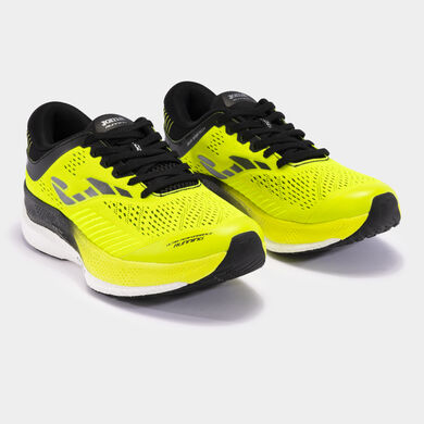 Zapatillas running Lider 23 hombre amarillo flúor