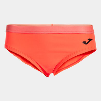 Gola de competição mulher Olimpia II coral fluorescente