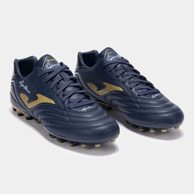 Botas fútbol Aguila 25 césped artificial AG marino