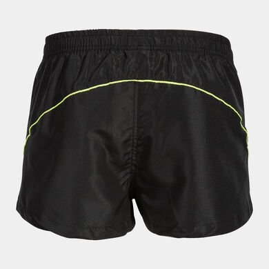 Pantaloni scurți bermude pentru plajă bărbaȚi Curve negru