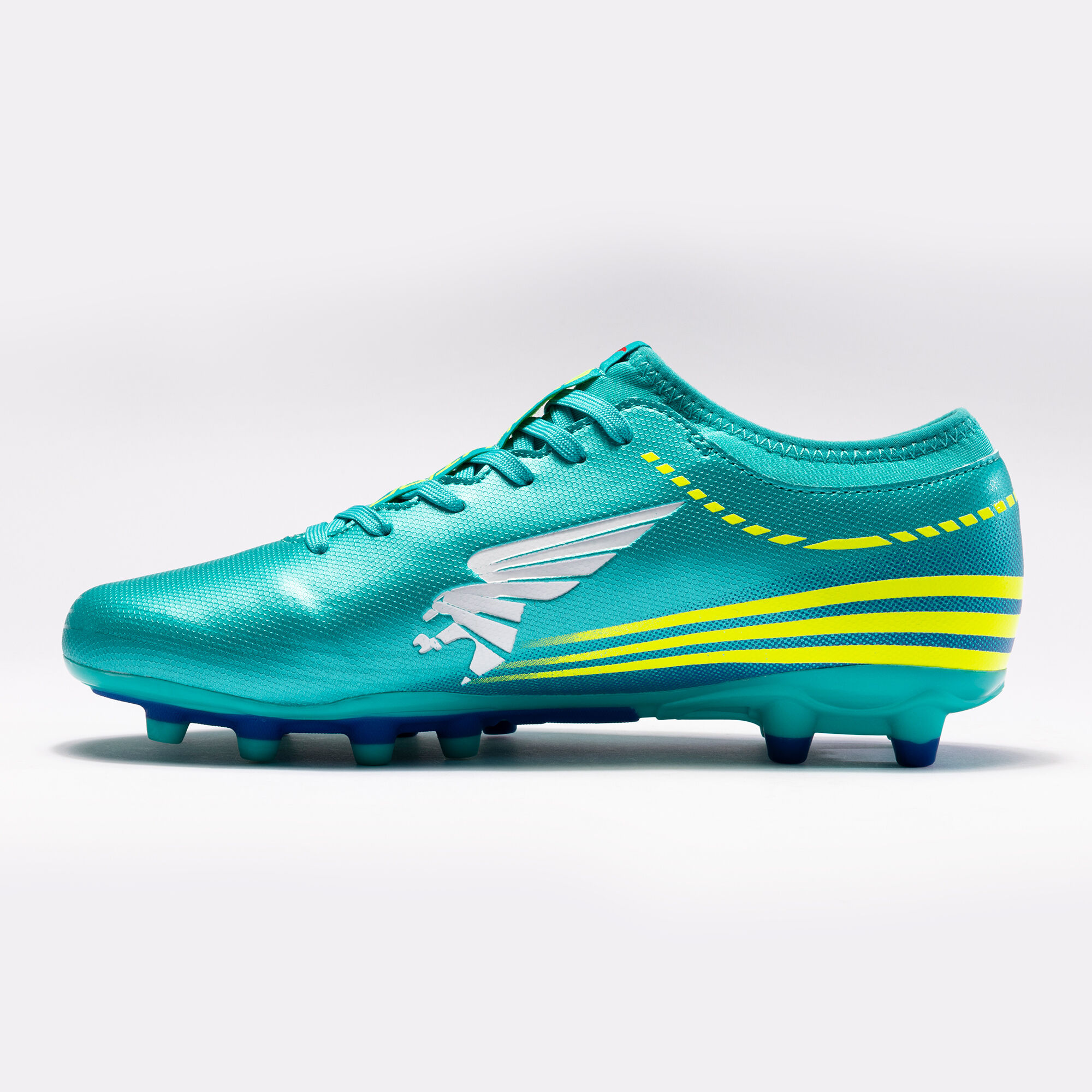 Football boots Evolution 24 firm ground FG turquoise