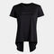 Camiseta manga corta mujer Breath negro