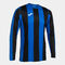 Camiseta manga larga hombre Inter Classic royal negro