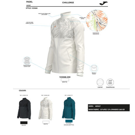 CHAQUETA CHALLENGE