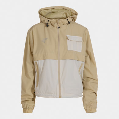 Casaco com capuz mulher Explorer balcanes castanho