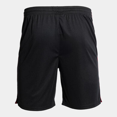 Bermuda homme Open III noir rouge