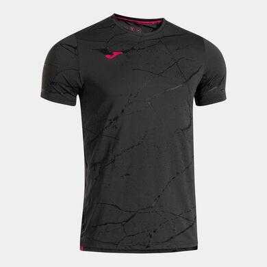 Camiseta manga corta hombre R-Night antracita negro