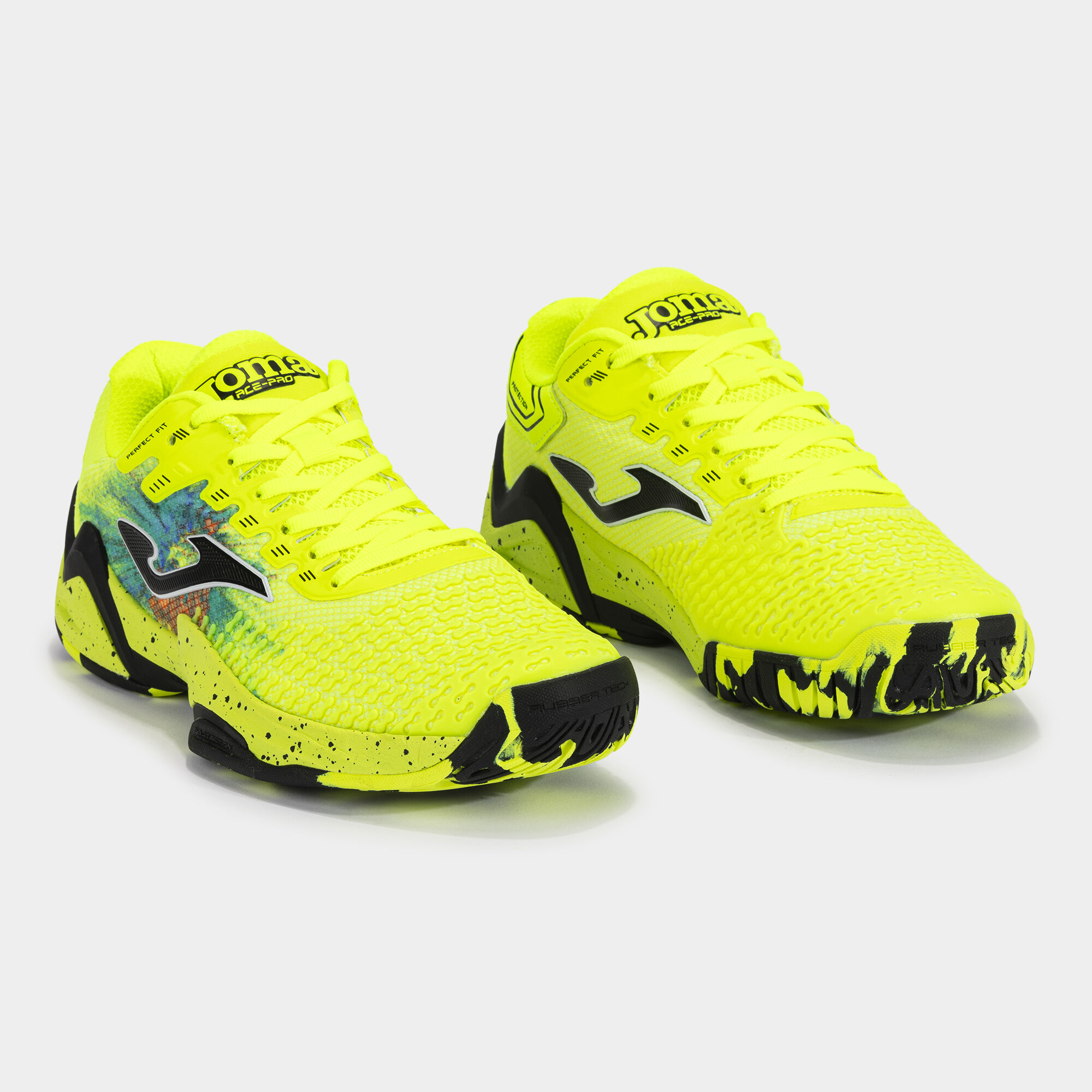 Shoes Ace Men 23 hard court man fluorescent yellow