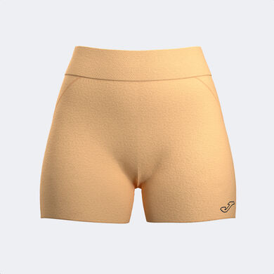 Leggings curtas mulher R-Night Power amarelo