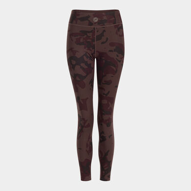 Leggings compridas mulher Breath castanho