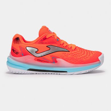 Sportschuhe Ace Lady 24 hartplatz frau korallenrot türkis