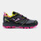 Scarpe trail Vora Jr 23 junior nero fuxia