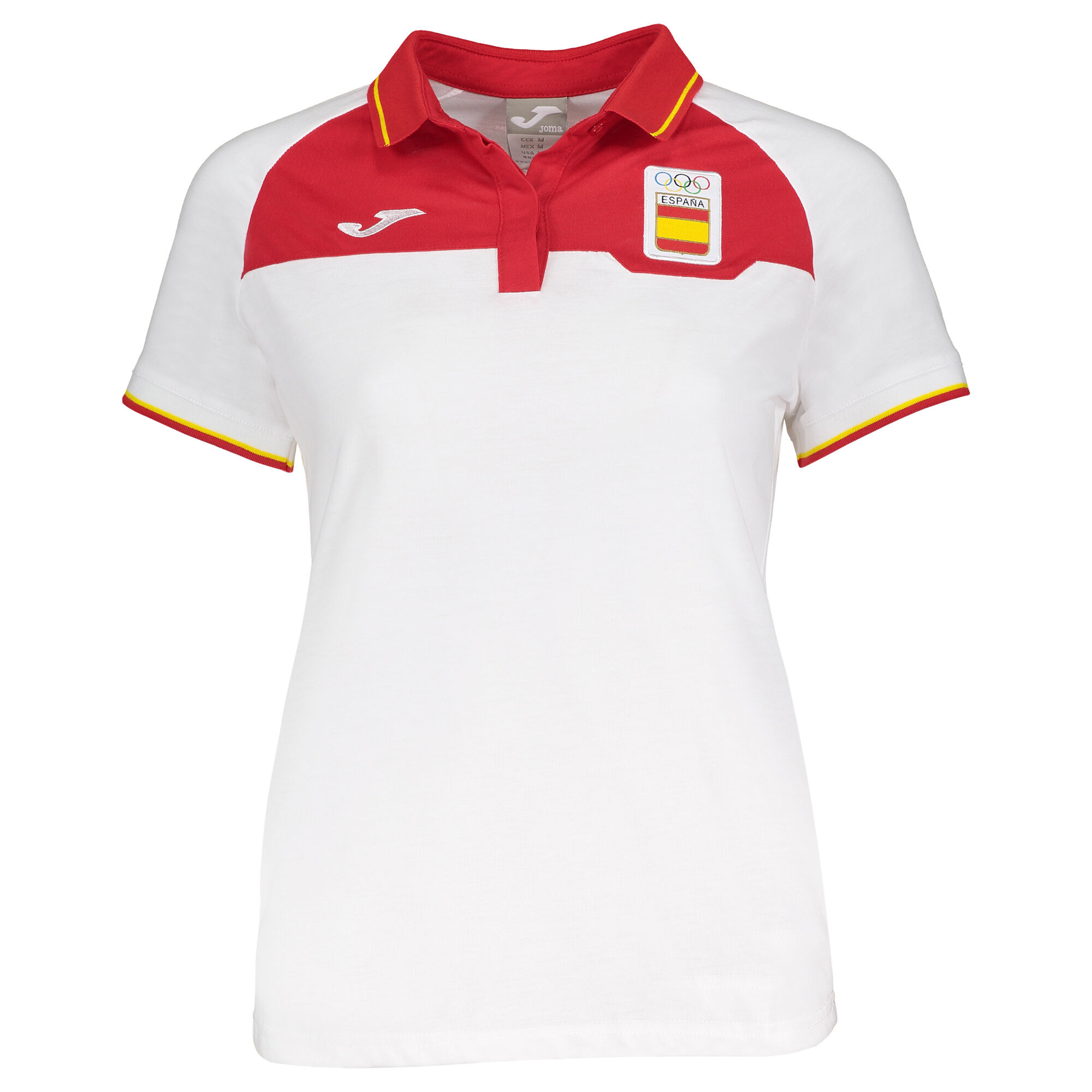 POLO SHIRT SHORT-SLEEVE LEISURE SPANISH OLYMPIC COMMITTEE WOMAN