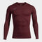 Long sleeve shirt man Brama Classic burgundy