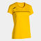 Maillot manches courtes femme Record III jaune