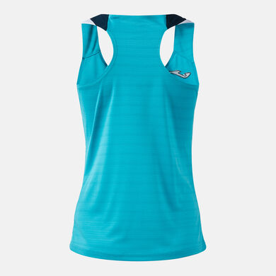 D&eacute;bardeur femme Terra turquoise fluo dark navy