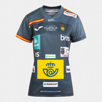 Camiseta manga corta 3&ordf; equipaci&oacute;n Real Federaci&oacute;n Espa&ntilde;ola Balonmano mujer