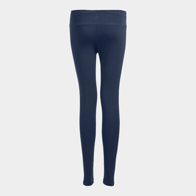 Long tights woman Latino II navy blue