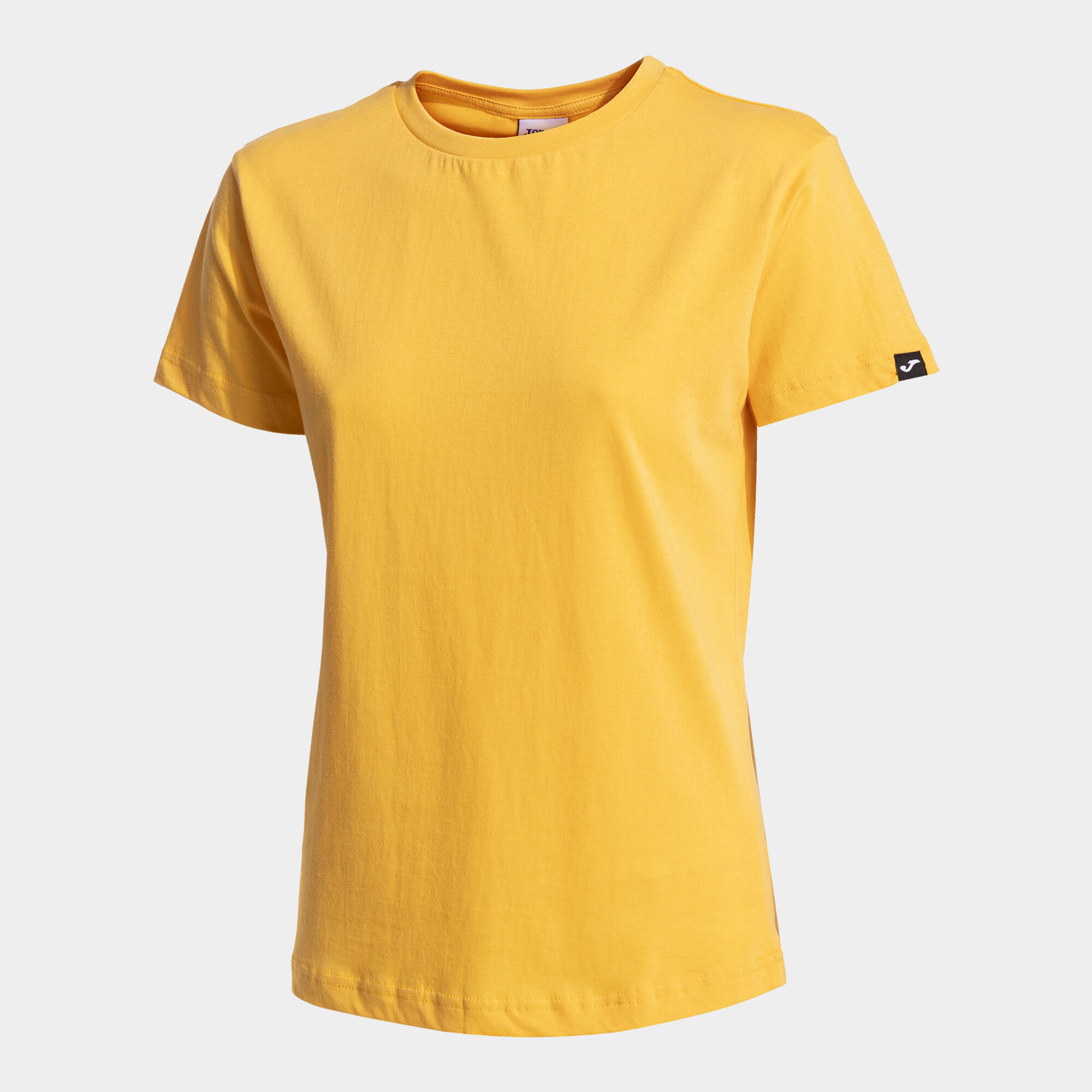 T-shirt manga curta mulher Desert laranja