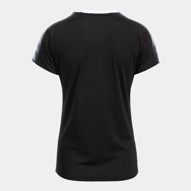 Camiseta manga corta mujer Elite XI negro blanco