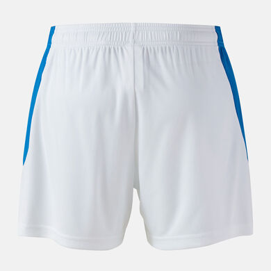 Shorts woman Tokio white royal blue
