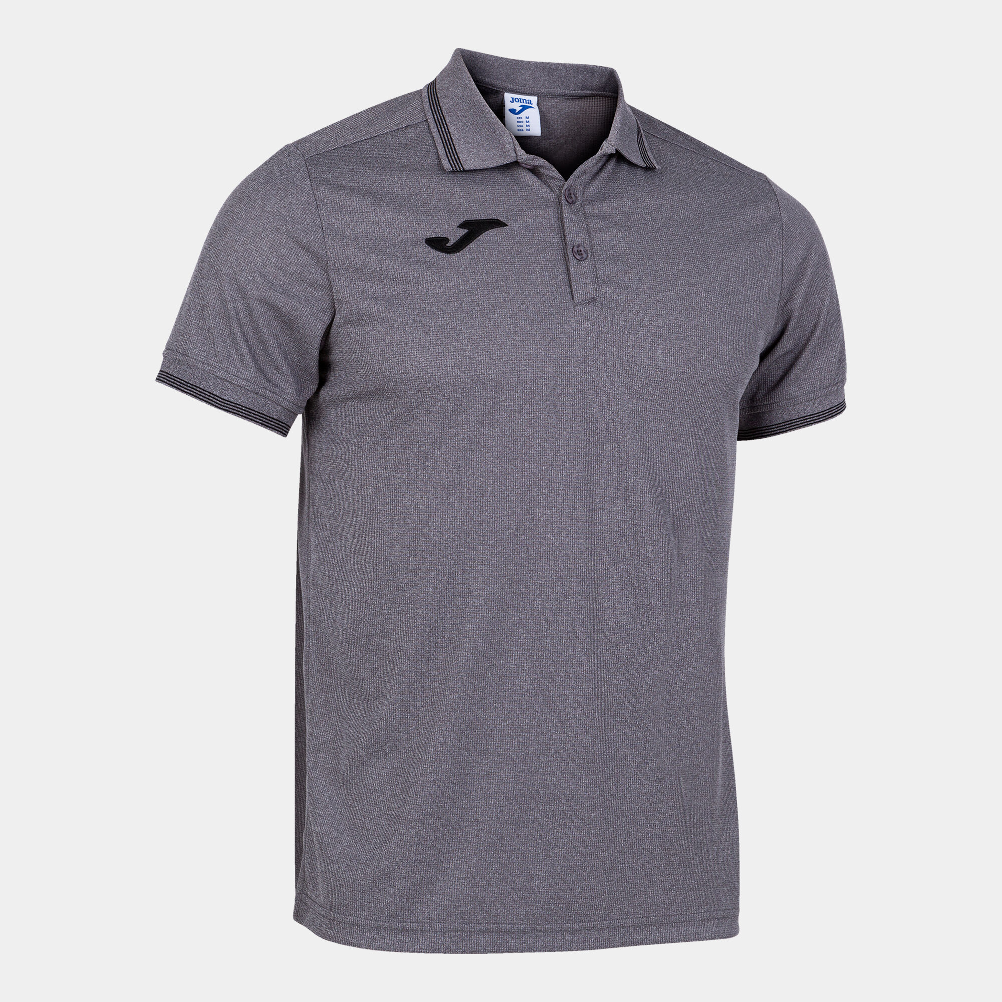 POLO MANCHES COURTES HOMME CAMPUS III GRIS MELANGE