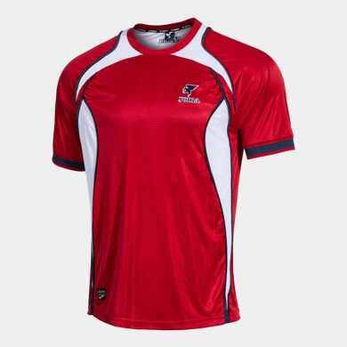 Kurzarmshirt mann Futbol Retro Mundial 2026 rot wei&szlig;