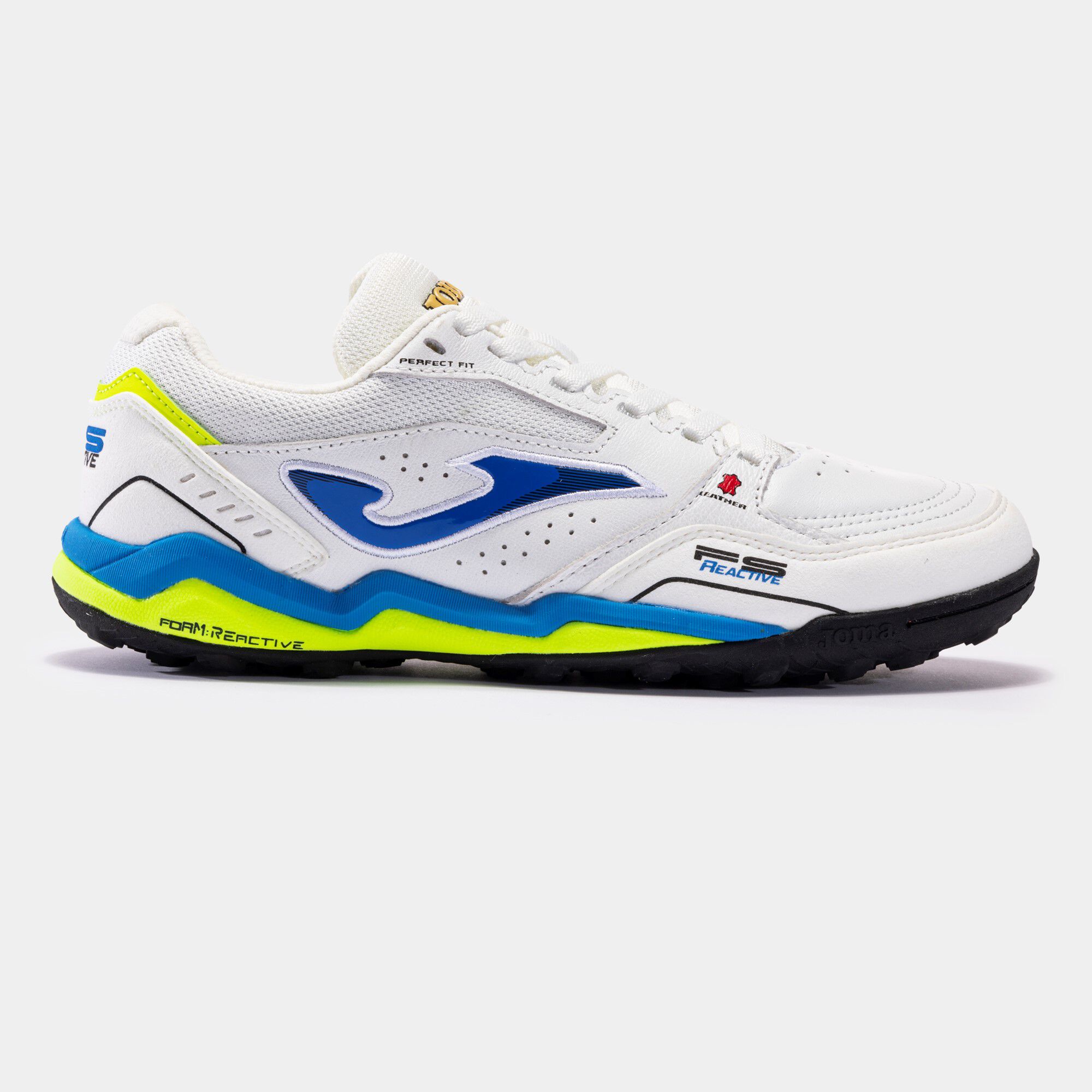 Football boots Fs Reactive 23 turf white royal blue | JOMA®