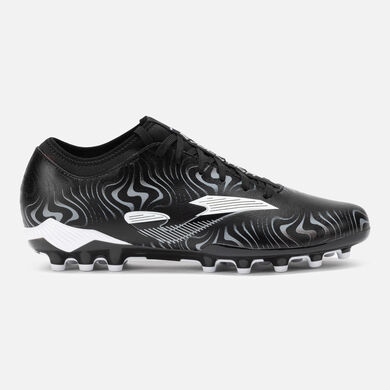 Botas fútbol Evolution 25 césped artificial AG negro