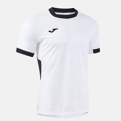 Camiseta manga corta hombre Toletum VII blanco negro