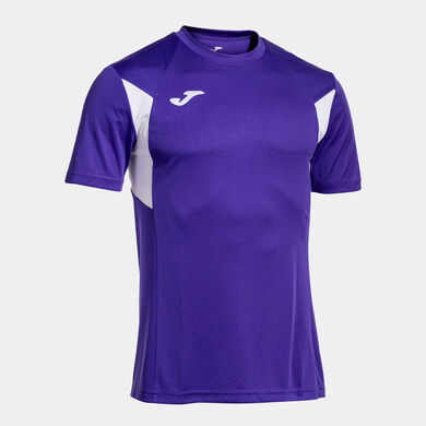 Shirt short sleeve man Winner III violet white