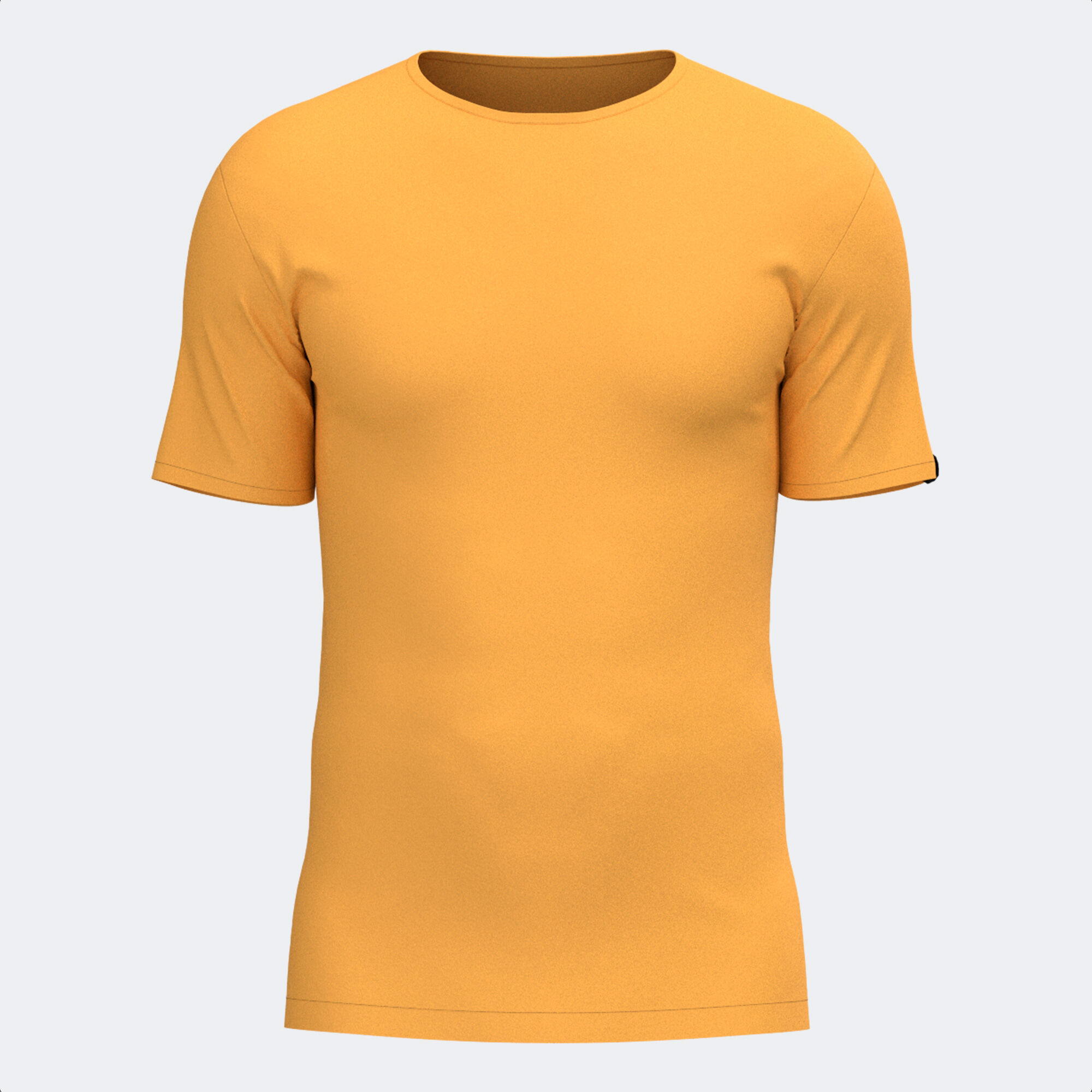 Shirt short sleeve man Desert orange