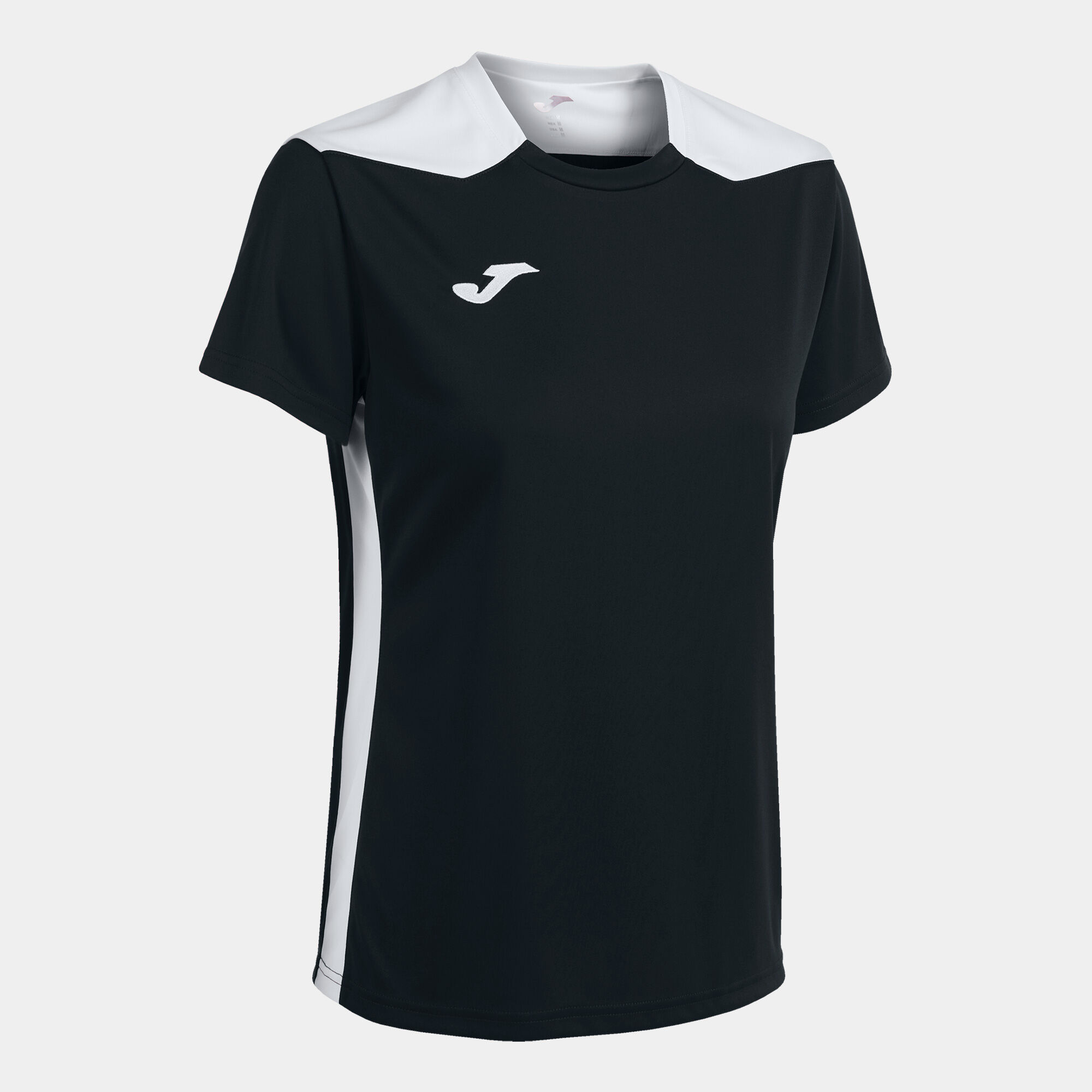 Koszulka z krótkim rękawem kobiety Championship VI czarny bialy
