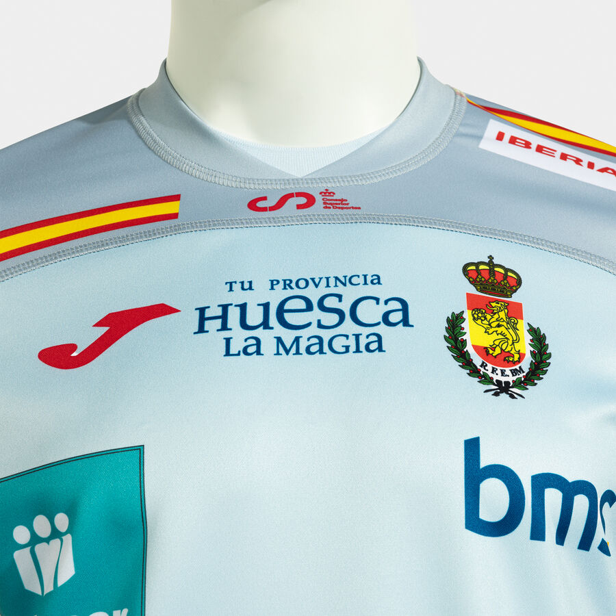 CAMISETA MANGA CORTA COMP. OFI. FED. BALONMANO ESPA&Ntilde;A