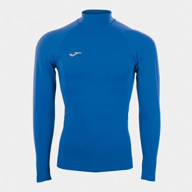 T-shirt manga comprida unissexo Brama Classic azul royal