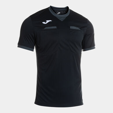 Camiseta manga corta hombre Referee negro antracita