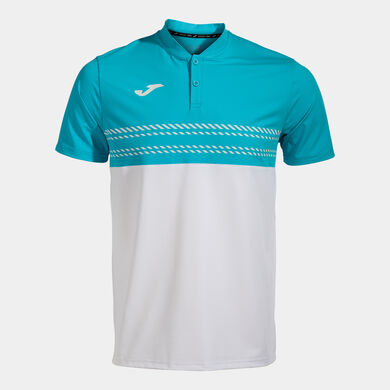 Polo manga corta hombre Smash blanco azul