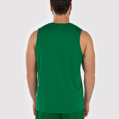 Camiseta sin mangas hombre Combi Basket verde